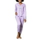 thumbnail image 2 of Pijama Mujer 8553 Lila S, 2 of 2