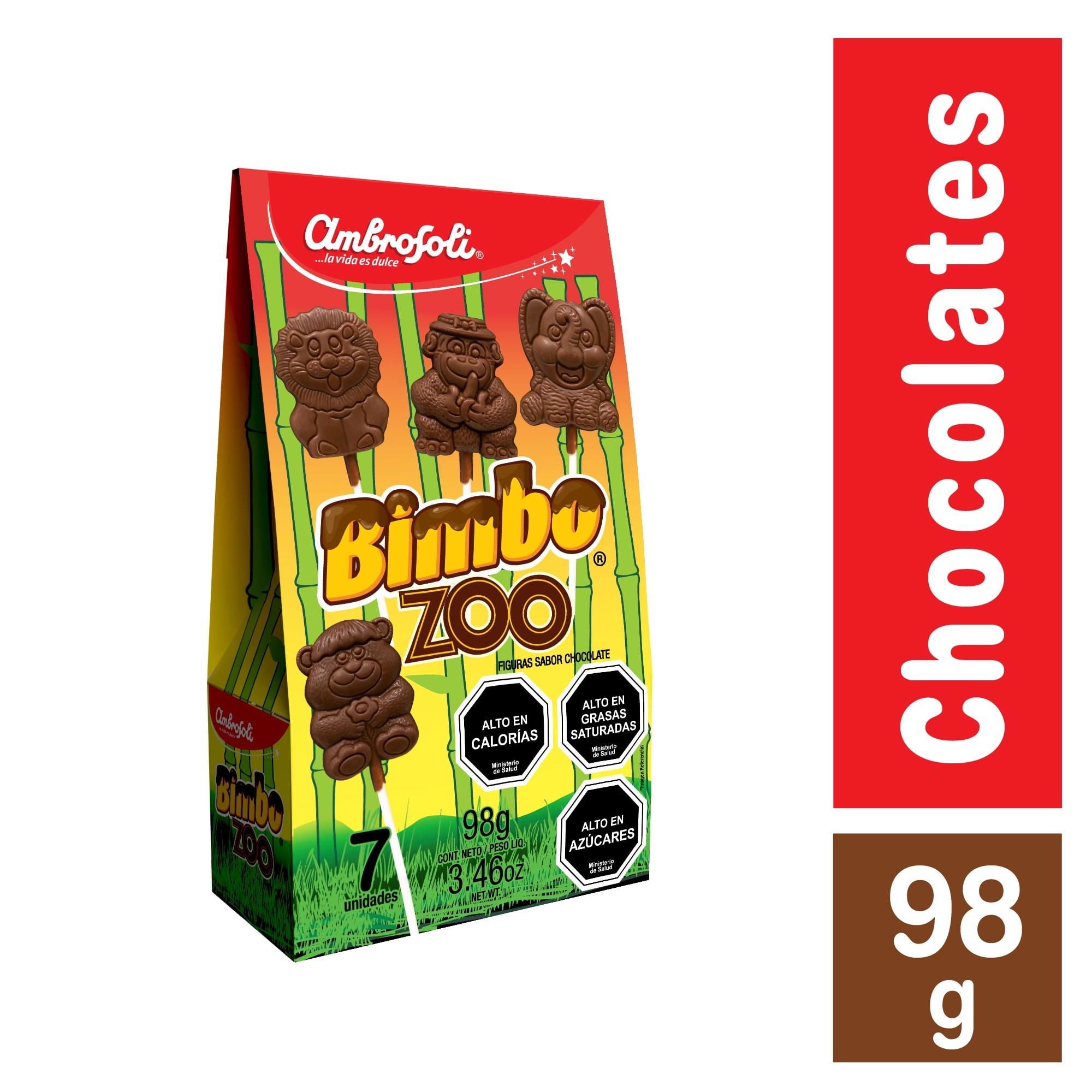 Chocolate Bimbo Zoo, 98 g | Lider