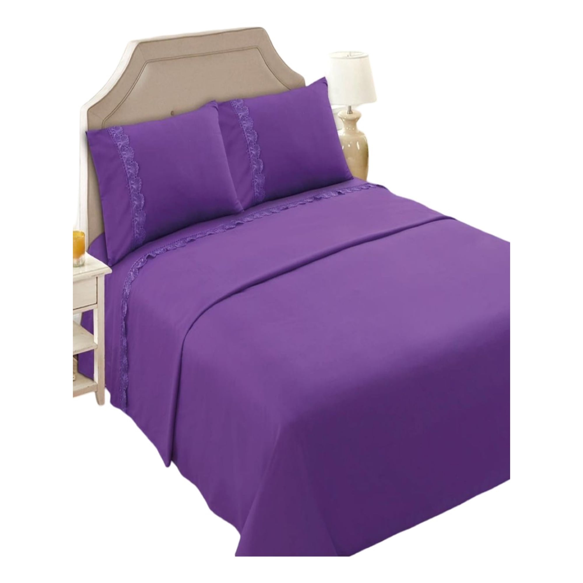 Todo Para El Hogar - Juego De Sabanas Polialgodón King