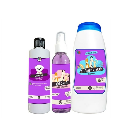 Colonia P/ Perro & Perrito Sin Alcohol 150ml + 2shampoo