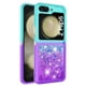 thumbnail image 2 of Funda Para Samsung Galaxy Z Flip 5 Con Diseño Gradiente Y Brillo Líquido Antigolpes Tpu, 2 of 4