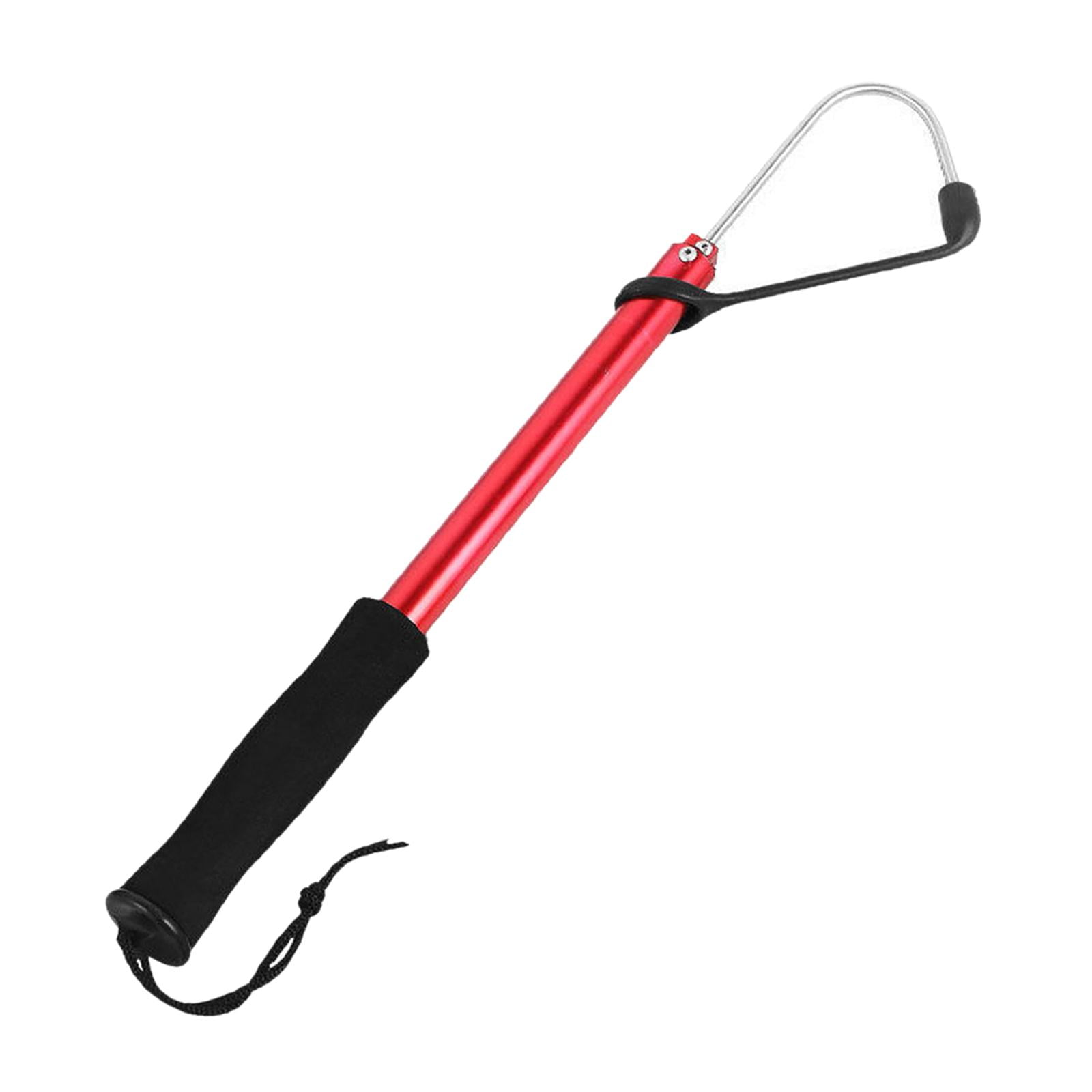 Ioensy - Garfio De Pesca Retráctil Pesca En Hielo Herramienta De Agarre De Labios De Pescado Pinza De Pescado Duradera 120cm