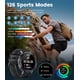 thumbnail image 5 of Reloj inteligente para hombre, pantalla AMOLED de 1,43", resistente al agua hasta 5 ATM, con llamadas, más de 100 modos deportivos, batería de 45 días, monitor de ritmo cardíaco y sueño, rastreador de, 5 of 7