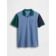 thumbnail image 4 of Polo GAP Novelty Logo para hombre Serene Blue Talla XS, 4 of 4
