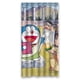 thumbnail image 1 of Cortina de ducha Doraemon, juego de cortina de baño con ganchos, tamaño 36 x 72 pulgadas, 1 of 3