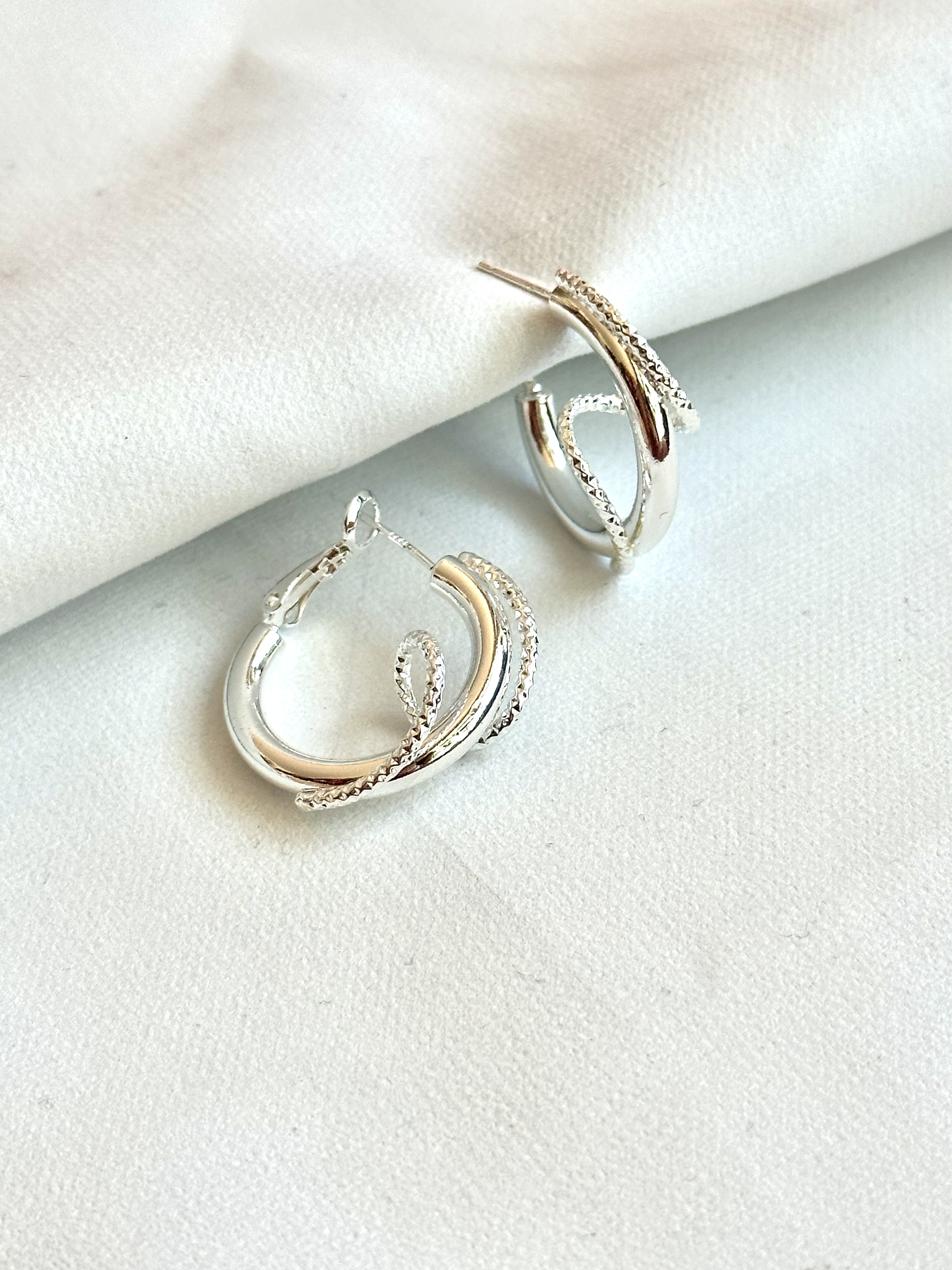 Collarbeauty - Aro Bañado En Plata 925