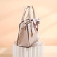 thumbnail image 2 of Elegant Crocodile Pattern Tote Bag, Scarf Decor Top Handle Satchel, Women's Fashion Handbag, Shoulder Bag & Crossbody Purse, 2 of 2