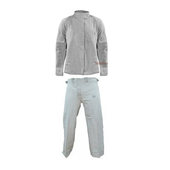Traje De Cuero completo T-L Soldador Pantalón-chaqueta Cabritilla