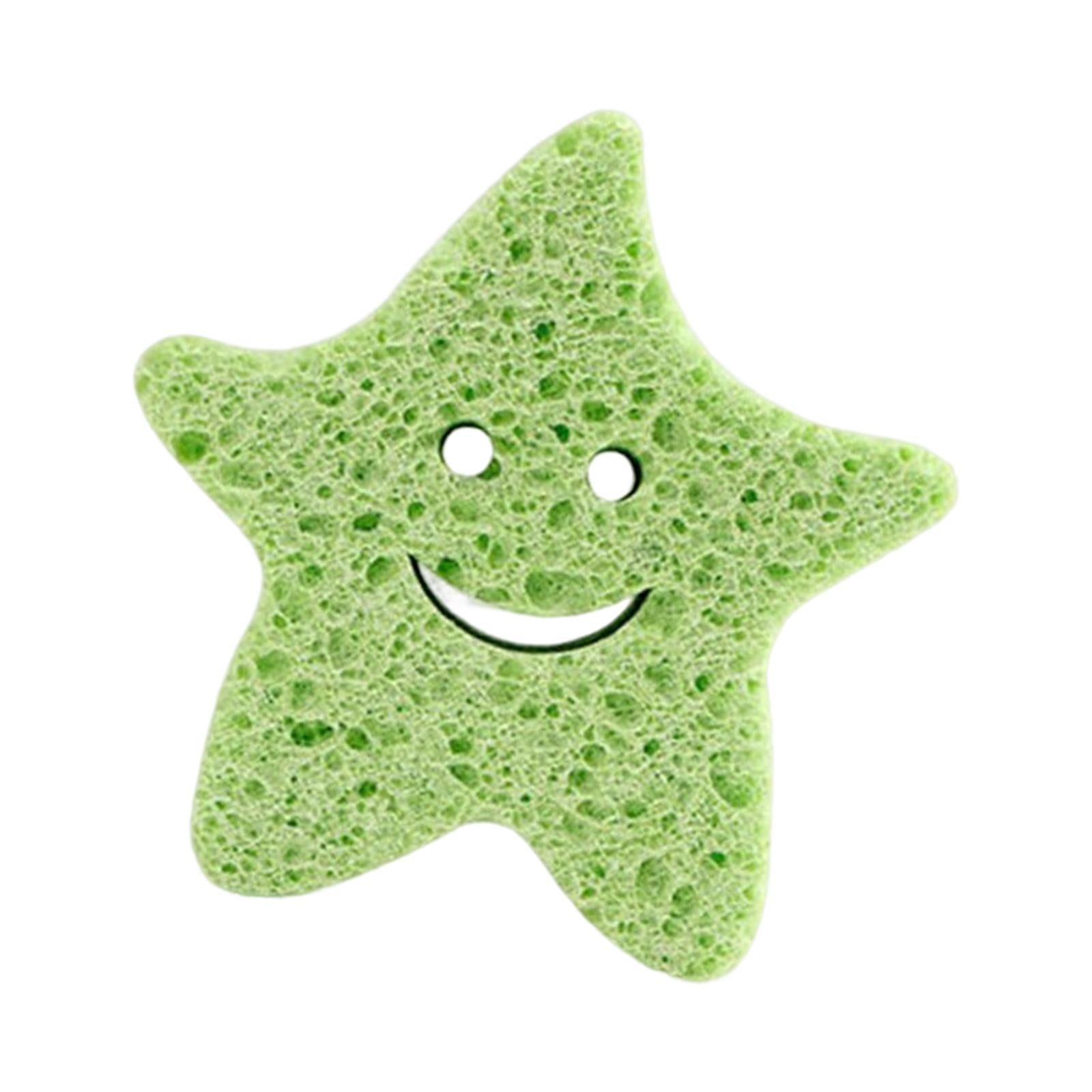 Ioensy - Esponja De Baño Bonita, Esponja De Ducha Para Niños, Depurador Corporal Para Estrella De Ducha