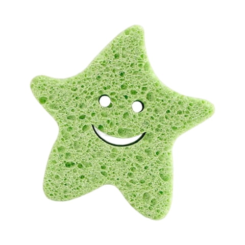 Ioensy - Esponja De Baño Bonita, Esponja De Ducha Para Niños, Depurador Corporal Para Estrella De Ducha