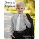 thumbnail image 3 of Corbata Blanca de Broche para Niños Umo Lorenzo Sólida Edades 0-10, 3 of 8