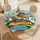 thumbnail image 4 of Madagascar-theme Fitted Round Tablecloths Elastic Edged Table Covers Waterproof Table Cloth for Kitchen Holiday Party Tables Decor 120cm, 4 of 6