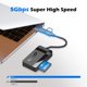 thumbnail image 2 of Lector de tarjetas SD SmartQ 4 en 1 USB C USB 3.0 de doble conector, 2 of 7