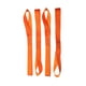 thumbnail image 4 of 5 Uds Bucles Suaves Bucles De Amarre De Alta Resistencia Correas De Amarre De Nailon Resistentes Naranja 46,5 Cm, 4 of 5
