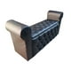 thumbnail image 2 of Banqueta Baul HVM Capitone Negro Cuero Pu, 2 of 3