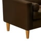 thumbnail image 3 of Sofa Retro 3cg Felpa 04 Chocolate, 3 of 6