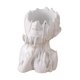 thumbnail image 1 of Macetero De Cabeza, Maceta De Resina Para Cara, Estatua De Jardín Novedosa, Maceteros De Cara, Macetas Blancas, 1 of 5
