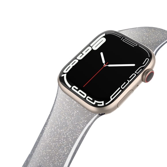 Correa Deportiva de Silicona con Brillo EDIMENS 38/40/41 mm para Apple Watch