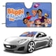 thumbnail image 1 of Blippi (2) Parasol para Parabrisas Delantero Protector Plegable, Visera Solar para Auto Bloquea Rayos UV Mantiene tu Vehículo Fresco 150cm*70cm, 1 of 6