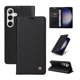 thumbnail image 5 of Funda Billetera de Cuero para Samsung Galaxy S25 con Tarjetero y Soporte - Tapa Magnética Negro, 5 of 6