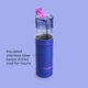 thumbnail image 5 of Botella de Agua Bubba DualSip 532 ml Aislada a Prueba de Fugas, 5 of 9