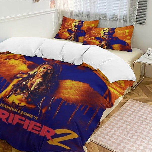 Terrifier3-Piece Bedding Set Wa And Comfortable Soft Duvet Cover Bed Set for Bedroom