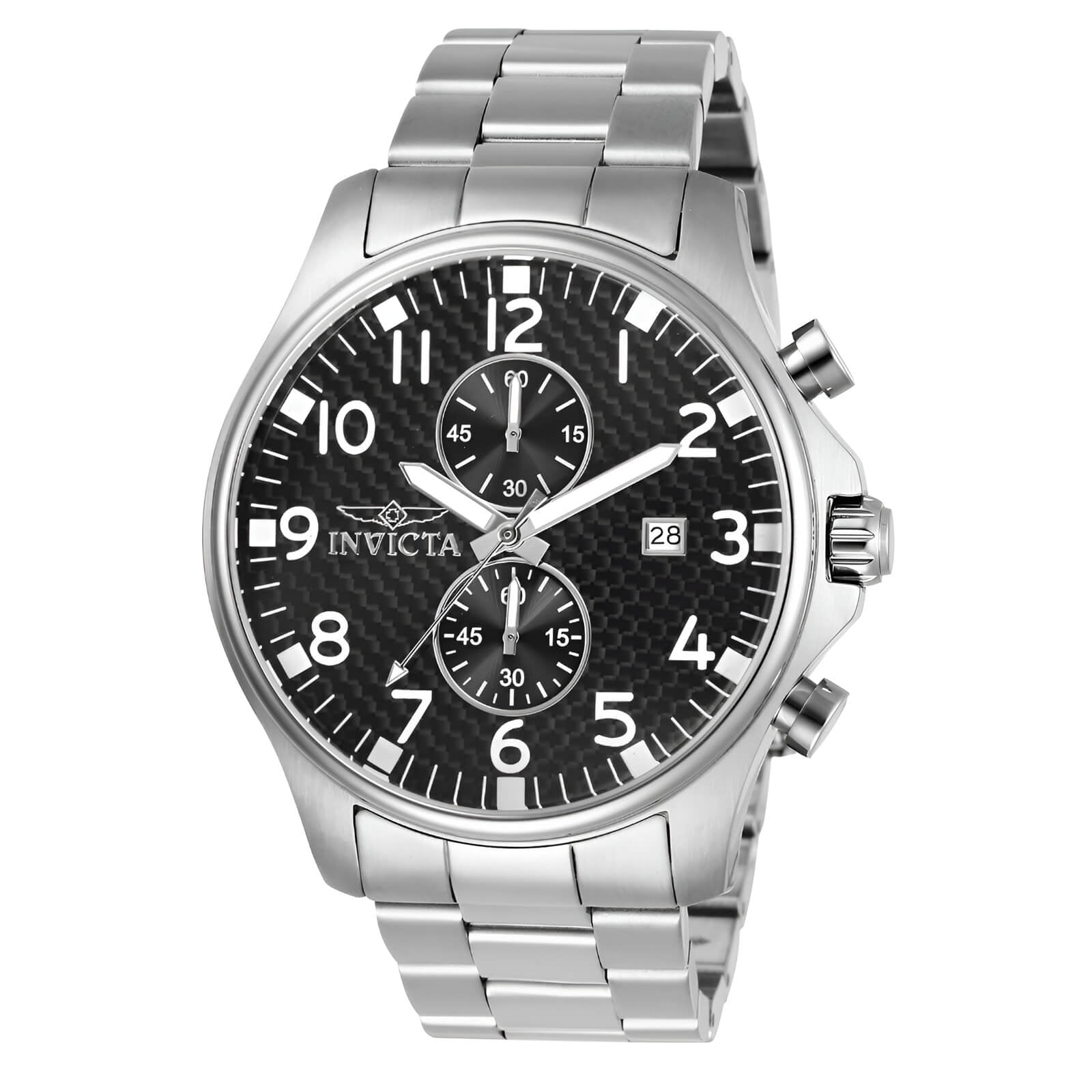 Reloj Cronógrafo Digital Invicta Specialty Acero Negro Hombre