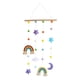 thumbnail image 3 of Macrame Rainbow Wall Hanging Room Exhibición De Fotos Pom Ball String Ornament B, 3 of 5