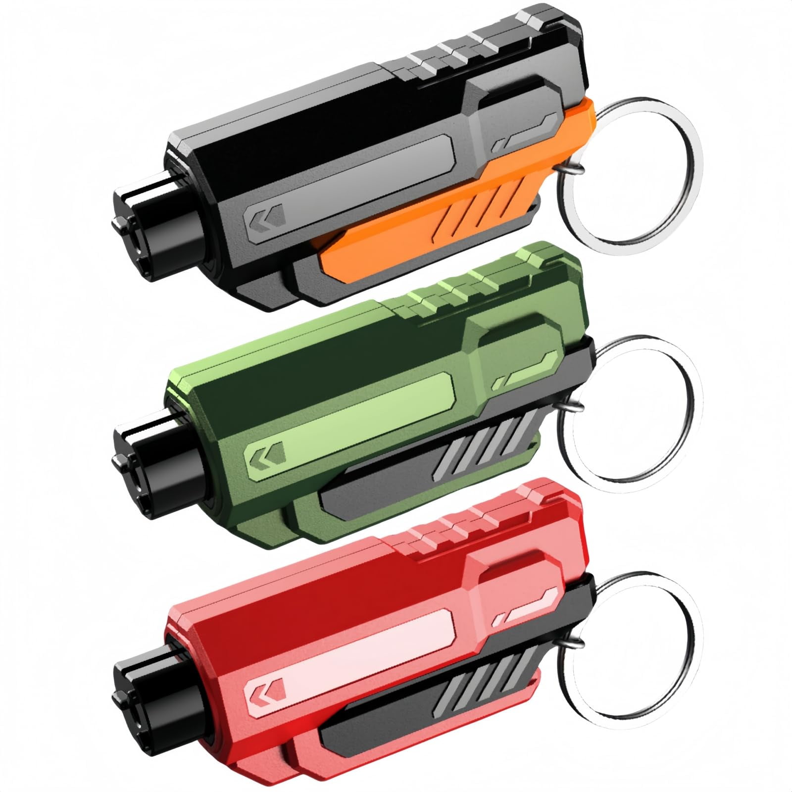 Xusx111 - Cortador De Ventanas Y Cortador De Cinturón De Seguridad Llavero,2 En 1 Romper Vidrio De Martillo De Seguridad Del Coche Bajo El Agua,herramienta De Escape De Punzón De Ventana De Emergencia