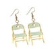 thumbnail image 4 of Pendientes De Silla Para Mujer, Pendientes únicos Para Fiesta De Graduación, Uso Diario, Boda, Estilo B, 4 of 5
