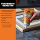 thumbnail image 4 of Wood Filler Gorilla, multiusos, roble dorado, 180 ml (paquete de 2), 4 of 8