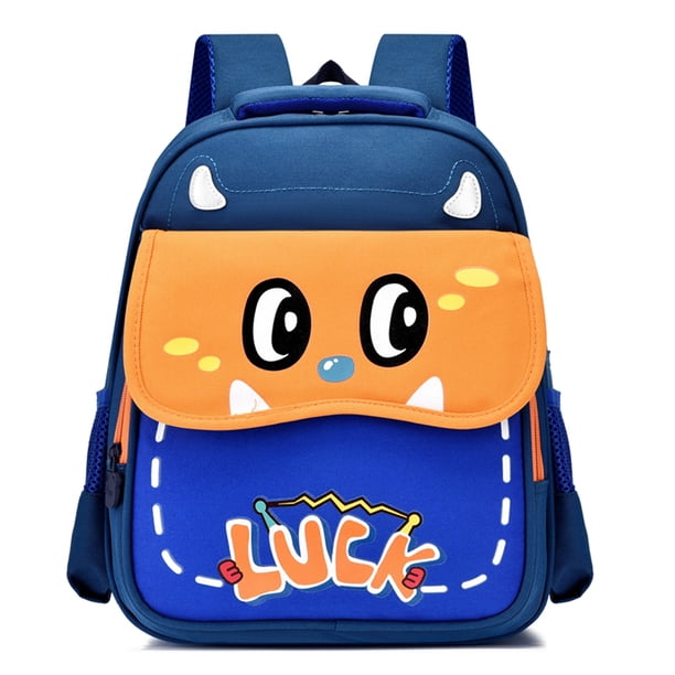 Little Girls Boys Schoolbag With Protective Spine Burden Relieving Schoolbag For Kindergarten Children's Lightweight Backpack