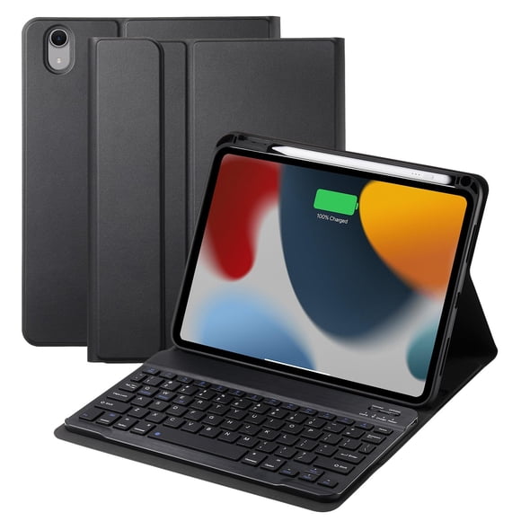 Funda con teclado Waiktyne para iPad A16 2025 11.ª generación / iPad 10.ª generación