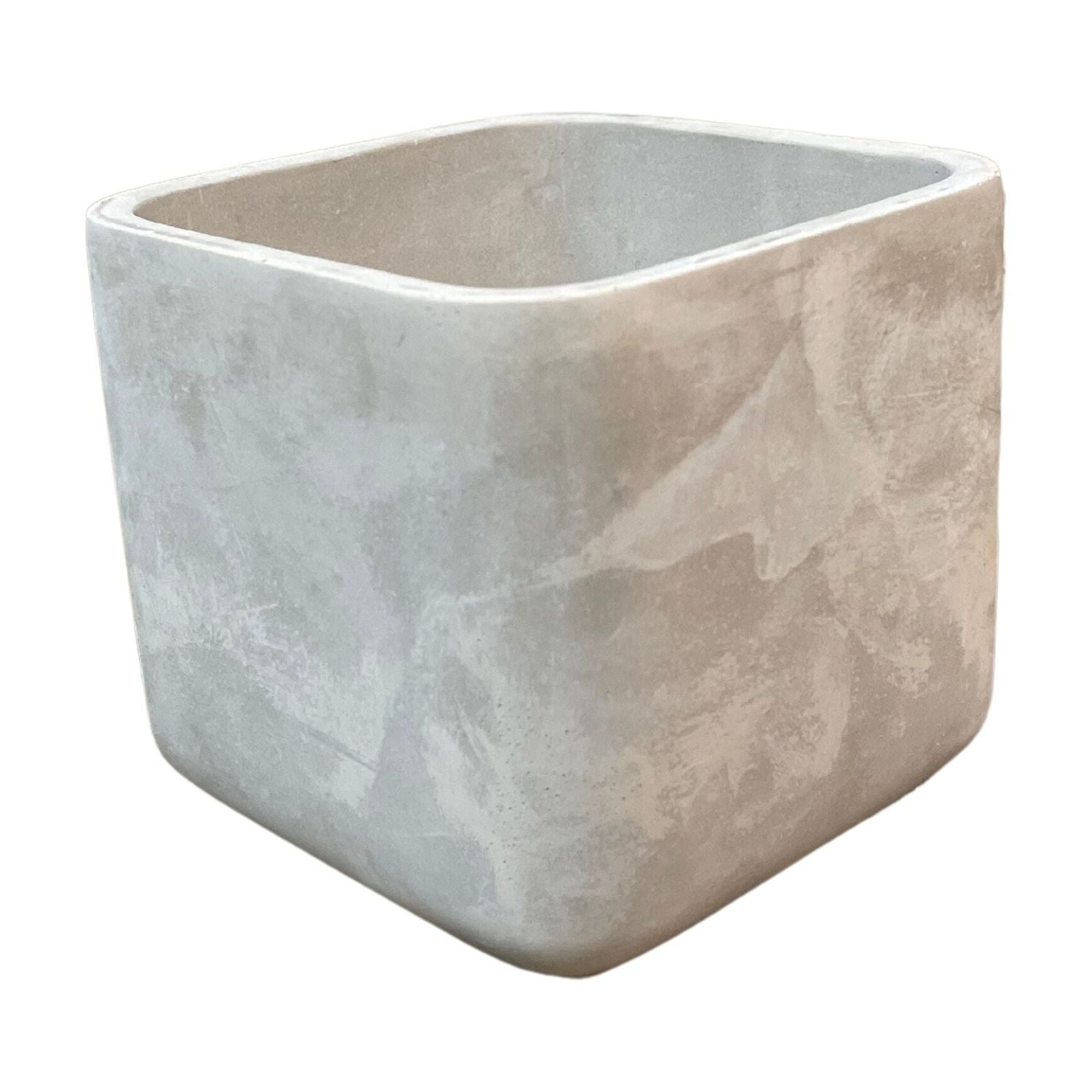 Pottery - Maceta Cemento Cuadrangular 7cm - 671