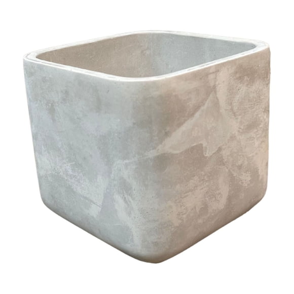Maceta Cemento Cuadrangular 7cm - 671