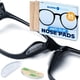 thumbnail image 1 of Almohadillas nasales para gafas BLOOM & BLOOM de silicona de primera calidad, 12 pares, 1 of 9