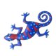 thumbnail image 5 of Metal Gecko Decoración De Pared Lizard Hang Para El Hogar, Jardín, Patio, Valla, Ornamento, Azul 3, 5 of 5