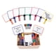 thumbnail image 1 of Set Classroom con paletas rectangulares de borrado en seco con rotuladores KleenSlate, 1 of 1