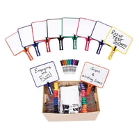 Set Classroom Con Paletas Rectangulares De Borrado En Seco Con Rotuladores Kleenslate
