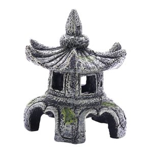 Ioensy - Adorno De Acuario, Casa Cueva De Roca, Artesanía, Decoración De Tanque, Área De Escondite, Lámpara De Piedra