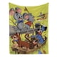 thumbnail image 2 of La Casa de Mickey Mouse+ anti-pilling, suave, ligera, esponjosa y acogedora de lujo para hogar y cocina – Perfecta para niños y adultos,120X150cm, 2 of 6