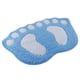 thumbnail image 4 of Alfombra de pie linda para pies grandes alfombras de ba?o Estera para pies Estampado de pies Azul 40x60cm, 4 of 5