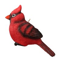 Bothyi - Adorno De Pájaro Rojo, Pájaro Colgante De Resina Para Decoración Del Hogar Y Jardín, Decoración De Ventanas