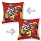 thumbnail image 2 of Hamburglar Fundas de almohada de terciopelo con tema, regalos de funda de almohada, decoración para el hogar, cojín de lanzar, regalo de cumpleaños para fans y parejas.66*66cm., 2 of 6