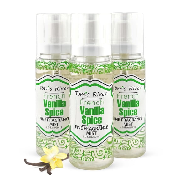 Bruma para cuerpo y cabello Tom's River Vanilla Spice 60 mL x3