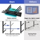 thumbnail image 3 of Rack de Patinetas Lhysn de 6 Niveles, 3 of 9