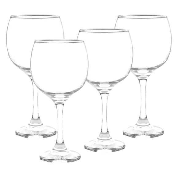 Set 4 Copas Gin Tonic Vidrio 653mL Modelo Ginebra