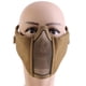 thumbnail image 1 of Máscara protectora de media cara para actividades al aire libre, de malla de acero, para airsoft, talla 3, 1 of 5