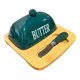 thumbnail image 3 of Mantequillera Mantequera Base Madera Decorativa verde, 3 of 3
