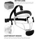 thumbnail image 3 of Mascarilla facial de softball Dinictis, ligera, blanca, talla infantil, 3 of 7